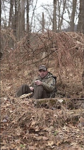 No trees when you’re hunting turkeys? No problem. 🦃