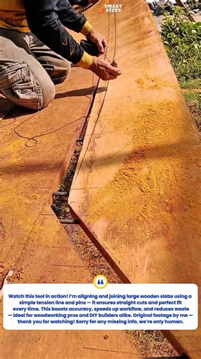 DIY Wood Joinery Trick – Fast & Precise Alignment Tool in Action