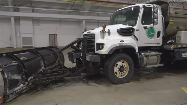 Another ODOT plow hit by driver, this time in northwest Ohio