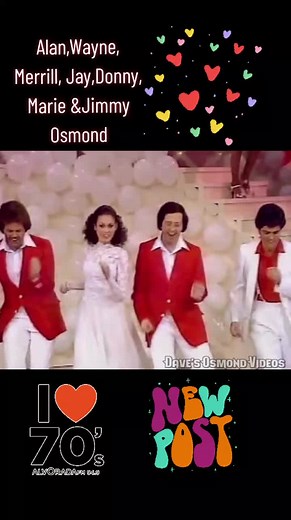 Osmond Family Valentine Dance - 1978 Throwback