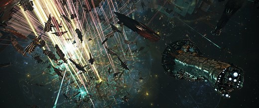 MMORPG「EVE Online」、被害総額が過去最高となる大型戦争「M2-XFEの殺戮」が勃発