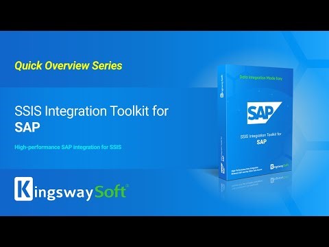 SSIS Integration Toolkit for SAP - Quick Overview