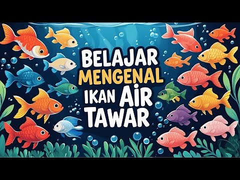Belajar Mengenal Ikan Air Tawar 🐟 | Edukasi Anak Tentang Jenis Ikan dan Namanya