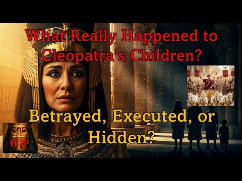 What Really Happened to Cleopatra’s Children? #ancienthistory #AncientEgypt #HistoryMystery