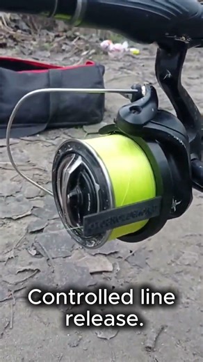 Controlled spool release during bait boat delivery