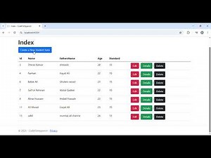 Asp.net Core Crud Operation