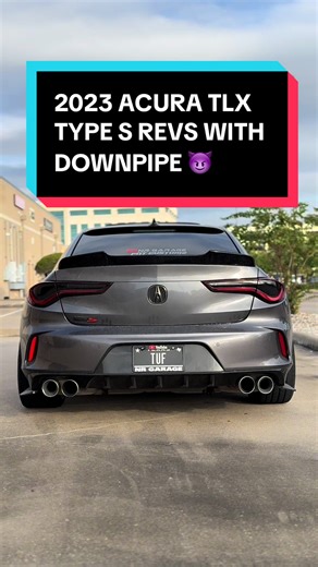 Acura TLX Type S Revs with Catless Downpipe #honda #acura #jdm #nrgarage