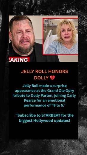 Jelly Roll's Dolly Parton Tribute Is Going Viral 😭❤️ #latestamericancelebritygossips #kpop