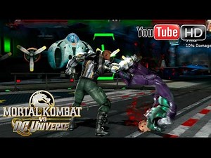 Mortal Kombat VS DC Universe [Xbox 360] - ✪ Jax Vs Lex Luthor ✪ | Full HD