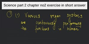 Science part 2 chapter no2 exercise in short answer... | Filo