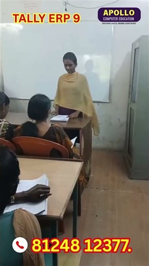 TALLY ERP 9 course srivilliputtur (student seminar video)