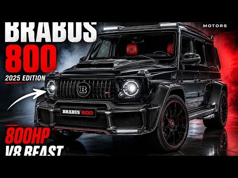 The 800HP BRABUS G-Class That Dominates Everything🔥💪