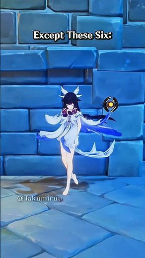 Genshin Impact Catalyst Characters with Special Landing Animations