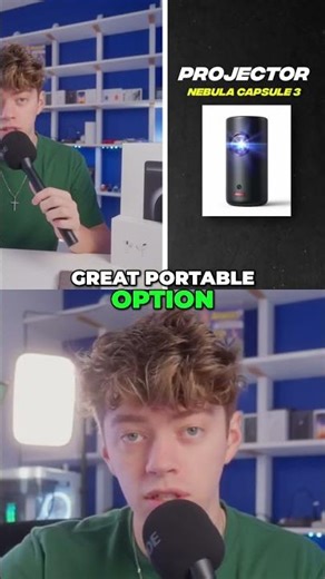 Best Projectors: BenQ vs. Nebula Portable Options #shorts