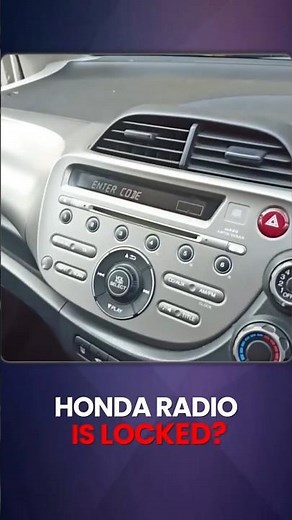 Battery Change Locked Your Honda Radio? Fix It Fast!