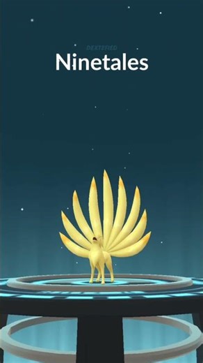 Vulpix evolution in Pokemon GO #Pokemon #Shorts