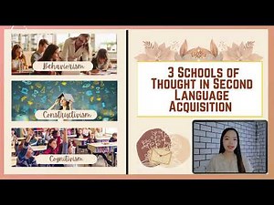 The 3 Schools of Thought in Second Language Acquisition