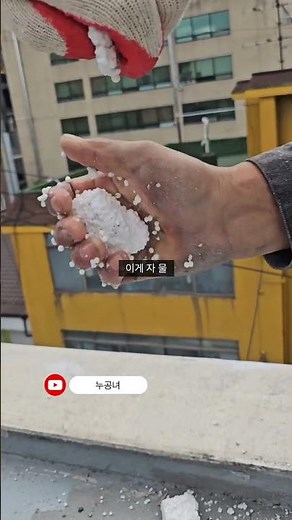최악의 시공사례 드라이비트 두겁이 열기 상승으로 젖는 과정 #빗물누수 #옥상누수 #두겁누수