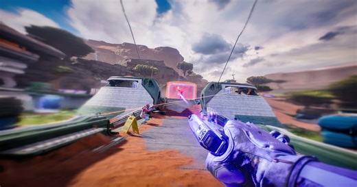 The Splitgate 2 open beta is here, complete with a map maker and dev hunting