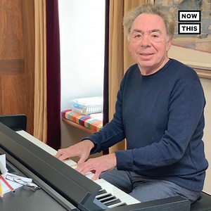 386K views · 11K reactions | Let Andrew Lloyd Webber (virtually) serenade you on the piano  | NowThis | Facebook
