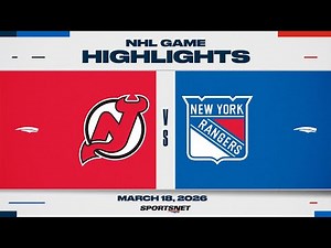 NHL Highlights | Devils vs. Rangers - March 18, 2026