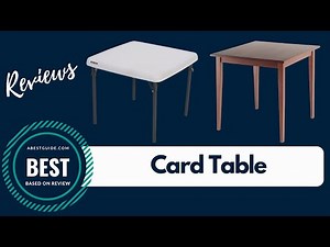 How To Pick The Best Card Table