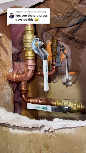 Professional ProPress Action for Plumbing Repairs