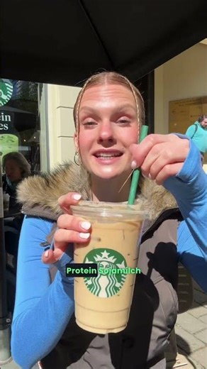 Die Proteinmilch kann ab sofort für jeden Drink bei Starbucks bestellt werden! 💪🍵