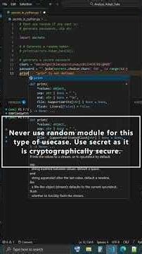 Python is all you need - secrets