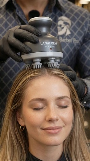 Lanaform Scalp Pro Massager ASMR 💆‍♀️✨ | Ultimate Head Spa & Deep Sleep Treatment - RK Barber Pro 💈💤