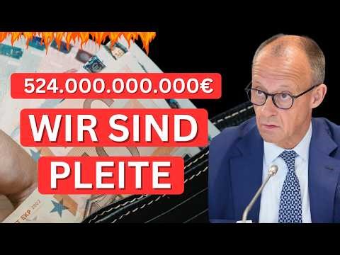 FINANZ-KNALL! Der halbe-Billion-Schock: Der Staat steuert Deutschland sehenden Auges in den Ruin!