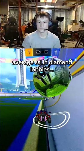 average bot lobby in diamond #rocketleague #fyp