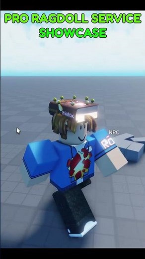 Pro Ragdoll Service | Roblox Studio Showcase #roblox #robloxscripts #robloxscriptshowcase