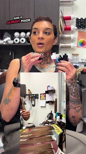 Im hoping @Presley Poe sees this 🫶🏼🫶🏼 But more importantly I hope a client who needs to feel seen SEES THIS and feels safe coming to see me 💕#fyp #hair #behindthechair