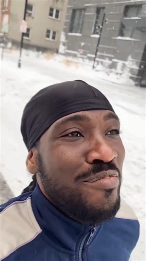 I-Octane Caught in a Snow Storm?! Dancehall Star Freezing Outside ❄️😳 #ioctane #snowstorm #nyc