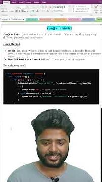 Difference Between run() and start() Methods in Java Multithreading #codewithsagesyntax #software