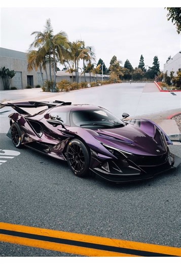 L’Apollo Ie… La seule hypercar au monde à générer autant d’appui que son poid #hypercar #apollo #viralvideo