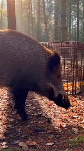 205K views · 1.2K reactions | A wild boar enters the Sun Bora Survival food trap—captured up close on camera! This short shows rare wildlife behavior as the boar cautiously explores and eats inside the trap setup. Educational look at bushcraft techniques, wildlife observation, and traditional survival methods. --- #SunBoraSurvival #WildBoar #SurvivalSkills #Bushcraft #WildlifeEncounter #NatureShorts #OutdoorLife #TrapCamera | Sun Bora Survival | Facebook