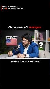 China's Army Of Robotic Humans 😱 Nitin Bajaj Podcast #shorts #china #russia #usa #aiwarfare #ai