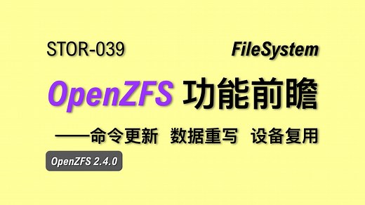 【老湿基】OpenZFS 2.4 全新功能深度分析｜技术前瞻