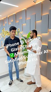 iPhone 13 Camera Glass Change ✅Alhumdulillah Satisfied Customer At iPhone Fix#iphonefix #iphonerepair #techtips #customer #explorepage✨ | iPhone Fix