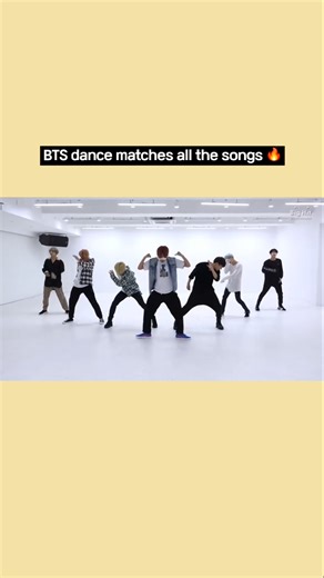 BTS dance matches all the songs 🔥😍 #btskookie #bts #btsarmy #btsot7forever
