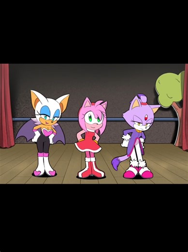 💃🏼🎉💥THE INCREDIBLE DANCE OF THE SONIC GIRLS💥🏅✨🎊🌟#sonic #love #sonicthehedgehog #edit #amazing