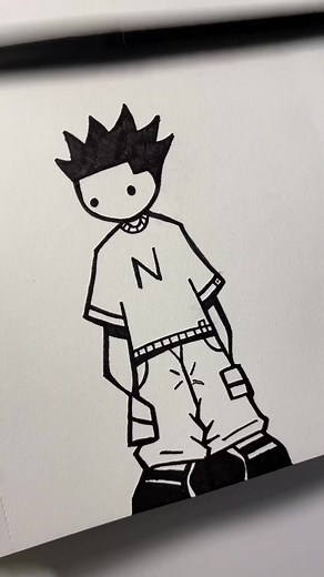 Simple Character Drawing Tutorial | Easy Art for Beginners