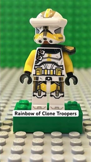 Rainbow of Clone troopers.