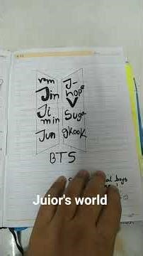 my first BTS journal after 3 years #bts #journal #first