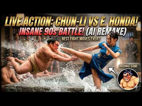 STREET FIGHTER: Chun-Li vs E. Honda | Hyper-Realistic AI Martial Arts (2026)
