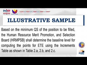 2025 Online Orientation for Teacher I Applicants on Hiring Process