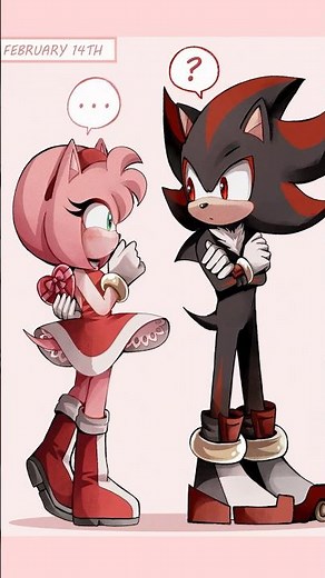 Shadow's Valentines Gift ~ comic dub #Shadamy #shadowthehedgehog #sonic #amyrose #sonicthehedgehog