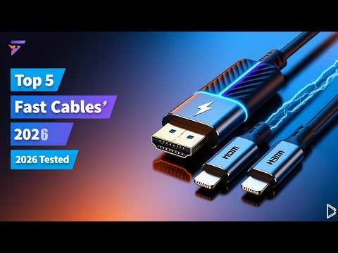 ⚡ Top 5 Best Fast Charging Cables for All Devices in 2026 (USB-C + HDMI)